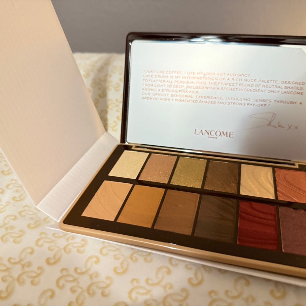 Lancôme Idôle Café Crush NEW Eyeshadow Palette never touched